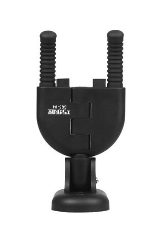 Ranyeek Otomatik Kilitleme Folding Gitar Asıcı - Elektro Akustik Bas Ukulele İçin Duvar Tipi - Mühendislik Plastik Siyah Siyah