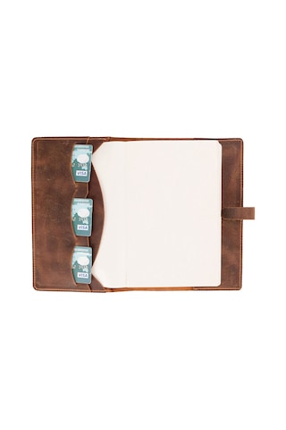 Bloom Quiet Edit Moccasin A5 Deri Kitap Defter Kılıfı