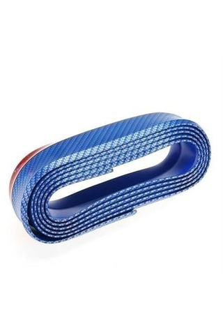 Buffer Mavi 2,5 Metre Araba Oto Ön Tampon Koruyucu Kauçuk Pratik Tampon Şerit Bant Döşeme Kiti