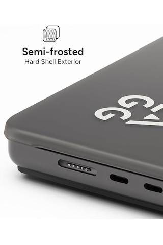 Zagg Apple Uyumlu MacBook Koruma Pro 13 İnç Kılıf Gri