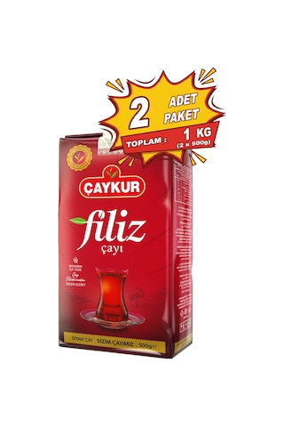 Filiz Çayı 500 Gr. İkili Paket