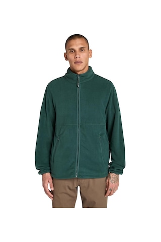Timberland Full Zip Polar Fleece Erkek Polar-33844 Koyu Yeşil