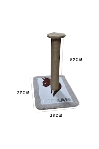 Kedi Tırmala Tahtası Lazer Kesim Ahşap Resimli4