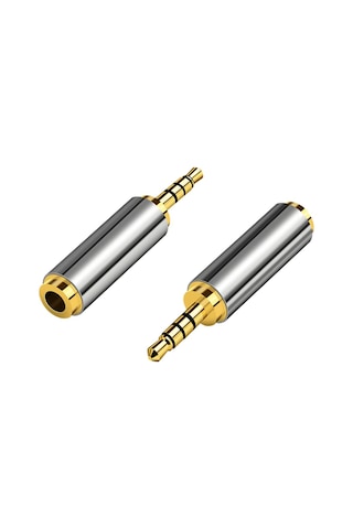 2.5Mm Erkek 3.5Mm Dişi 4 Boğumlu Stereo Kulaklık Jakı Dönüştürücü