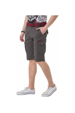 Ck265 Gri Kargo Cepli Keten Kapri Lacivert