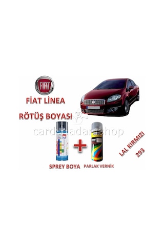 Fiat Linea Lal Kırmızı 293 Rötüş Boyası 400Ml Sprey + Vernik (520384761)