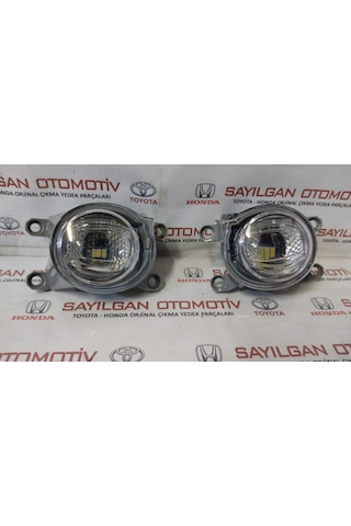 Toyota Corolla Uyumlu Sis Farı Ledli 2019 2020 2021 Sağ Sol Sol (Şöför Tarafı)
