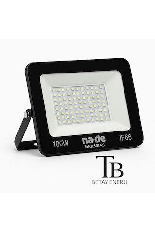 Na De Grassıas 100w Slim Led Projektör Tekli