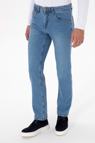 U.S. Polo Assn. Erkek Açık Mavi Straight Fit Jean Pantolon 50316547-DN0021