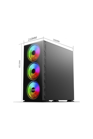 İzoly King X i5-12400F 32 GB 512 GB M.2 NVMe RTX2060S 8 GB 24" Masaüstü Oyuncu Bilgisayarı