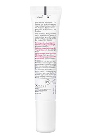 Bioderma Sensibio Eye Hassas Göz Çevresi İçin Hyalüronik Asit Ve Kafein İçeren Nemlendirici Bakım Kremi 15 Ml