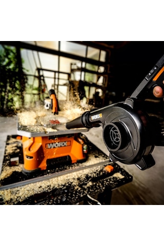 Worx WX094.9 20V Profesyonel Şarjlı Devir Ayarlı Üfleyici
