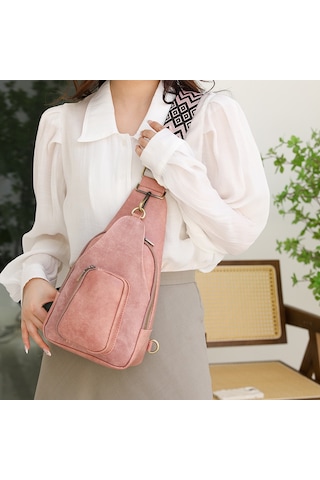 Çantalar Yeni Kadın Bel Çantaları Kadın Modası Bayan Göğüs Çantaları Çantalar Moda Yumuşak Pu Cep Telefonu Çantası Cüzdansiyah Diğer