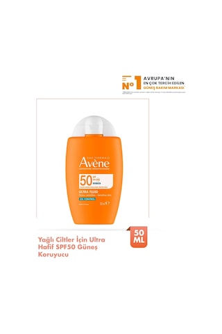 Eau Thermale Avene Ultra Fluid Oil Control Spf 50 Yağlı Ciltler İçin Güneş Kremi 50 Ml Sku: Smg8690010417251 Açık Bej