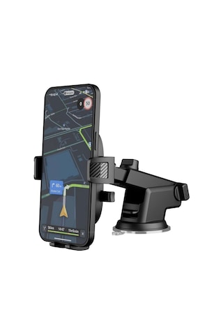 Addison Ads-144 Universal Ayarlanabilir Siyah Araç Telefon Tutucu
