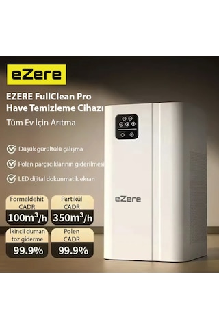 Ultra Clear Uv Etkili Hava Temizleyici Bakteri Öldürme Polen Filtreleme İyon+hepa+uv 3 Katmanlı Turbo Filtre