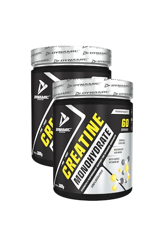Dynamic Creatine Monohydrate - 300 G X 2 600g-120 Servis-aromasız