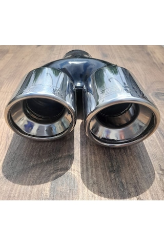 76 LIK ÇİFTLİ KROM İÇİ DOLU SOL ÇIKIŞLI 76 MM ÇİFTLİ KROM SOL