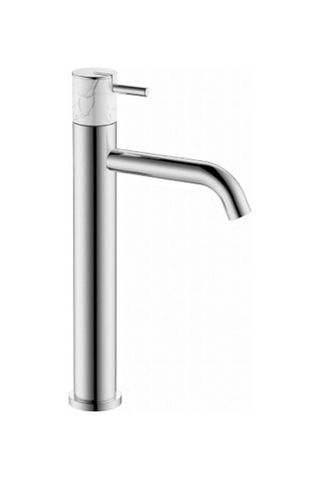 Fontana Krom Yüksek Lavabo Bataryası Krom&mermer