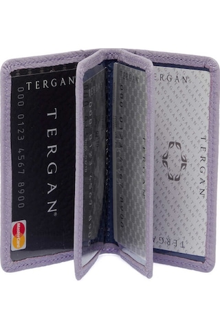 Tergan Açık Mor Deri Unisex Kredi Kartlık - S1kk00001601-p5m Mor