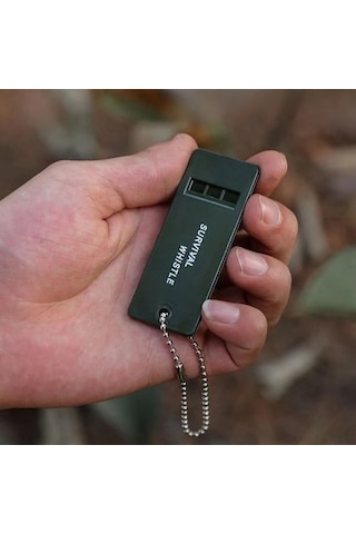 Bay Kamp Outdoor Yaşam Yüksek Sesli Acil Durum Survival Plastik Düdük Najmaddin Standart