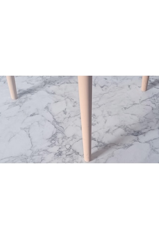 Hobi Adn Ahşap Kayın Mdf Sehpa Rölyef Oval Ölçüyu Değiştirilebilir El Yapım