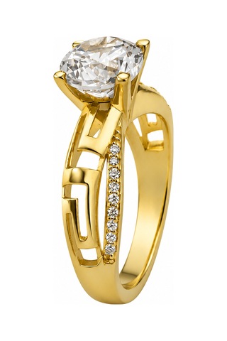 Yazıcılar 14 Ayar Altın Tektaş Model Golden Myth Kadın Yüzük 2,92 Gr 372