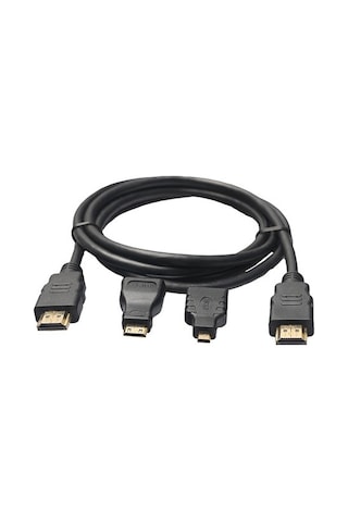 Hdmi 3In1 Set Hdmı Mini Hdmı Mikro Hdmı Full Hd 1080P V1.4 Set