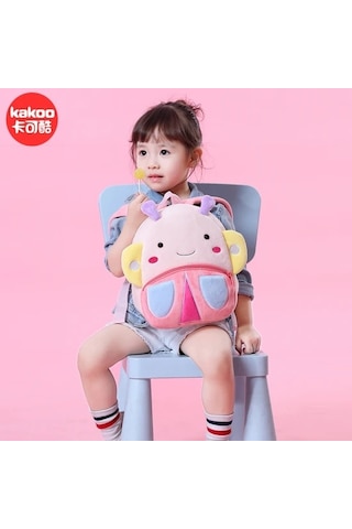 Çocuk Sırt Çantası Küçük Arı Sırt Çantası Pembe