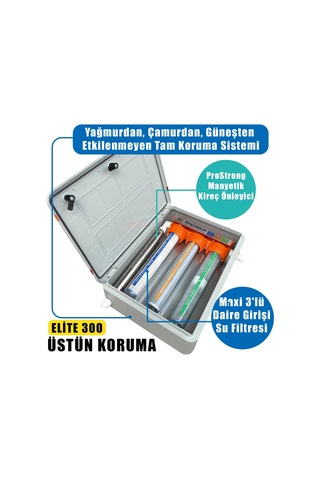 Elite Serisi 300 Manyetik Kireç Önleme Ve Maxi Filtreleme Sistemi E1f557fd Model-e1f557fd