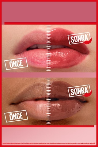 Maybelline New York Lifter Plump Dudak Parlatıcısı 003 Pink Sting + Mini Lash Maskara