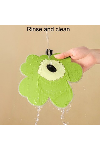 Sones 2 Adet / Set Ev Yaprak Isı Yalıtım Matı Mutfak Yüksek Sıcaklığa Dayanıklı Pişirme Yer Matları, Stil: Mavi Büyük Diğer