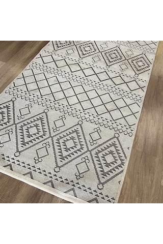 Hoom Rugs Fresh Cool 405 Yıkanabilir Krem Modern Halı Krem