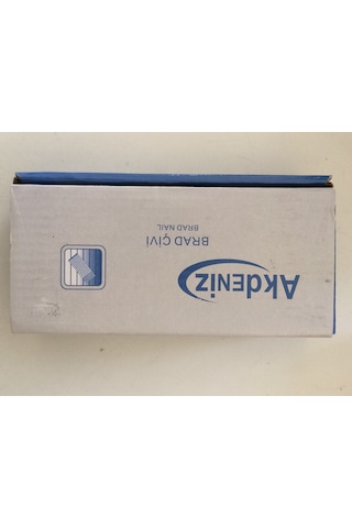 Akdeniz 18-25 Brad Çivi 2.5 CM Çivi Parke Çakma Tabanca Çivisi 25