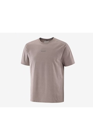 Salomon Tracklıne Erkek Günlük Tişört Lc2746000 Gri
