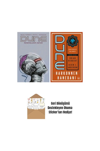 Dune: Makinelerin Seferi + Dune: Harkonnen Hanedanı Hanedanlık Üçlemesi İkinci Kitap