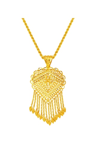 Bilezikci Hint İşi 22 Ayar Altın Kolye