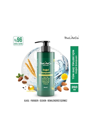 Thelifeco Hairfood Değerli Yağlar Serisi Doğal Şampuan 250 ML