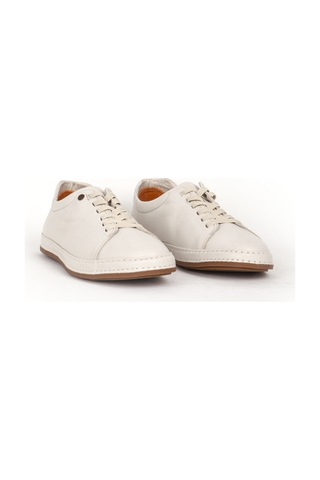 Dericlub Erkek Bağcıklı Comfort Casual Ayakkabı Gerçek Deri Fr 245531 Bej