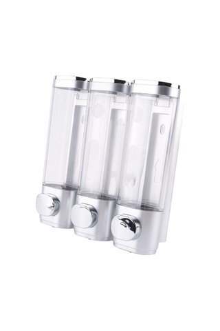 Xiaaokeji Oda Duvara Monte Banyo Duş Pompası Dağıtıcı Ve Düzenleyici - B Gümüş - Şeffaf