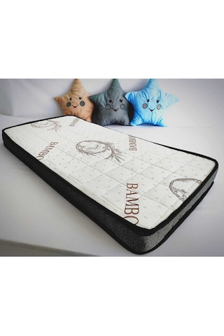 Kapitoneli 60x120x10 Soft Bamboo Bebek Yatağı Bmb-006 Model:bmb-006 60 x 120 CM