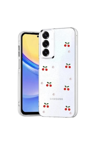 Durukar Samsung Galaxy Uyumlu S25 Fe Fiyonk Desenli Kapak - Desen 9