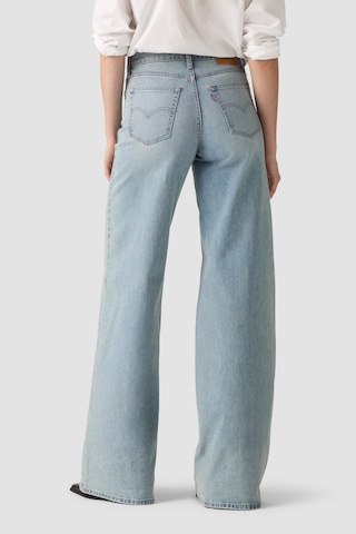 Levi's 728 Hr Wide Leg Headwinds Ahead Light Indigo Kadın Jean-24636 Açık Mavi