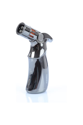 Parmida Dört Torch Pürmüz Gunmetal Masa Tipi Puro Çakmağı 64122004