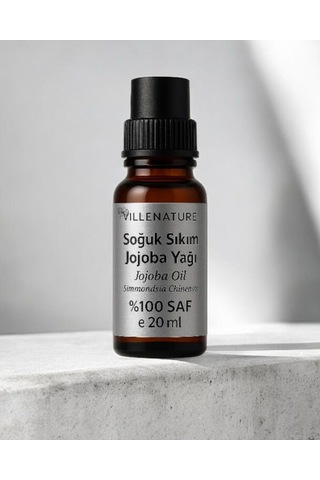 Villenature Soğuk Sıkım Jojoba Yağı Jojoba Oil Simmondsia Chinensis 20 Ml