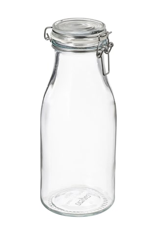 Ikea Korken Gıda Kavanozu 1000 Ml 23 Cm Şeffaf