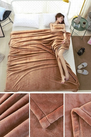 Bundera Blanket Çift Kişilik Wellsoft Peluş Battaniye Polar