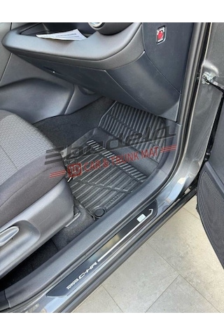 Toyota Chr C-hr 2025 3d Kauçuk Kokusuz Havuzlu Paspas