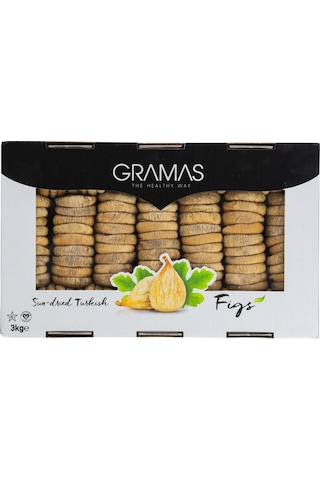 Gramas Premium Özel Dağ İnciri Lerida 3 Kg 2025 Yeni Sezon Ürünü İri Boy 3 KG