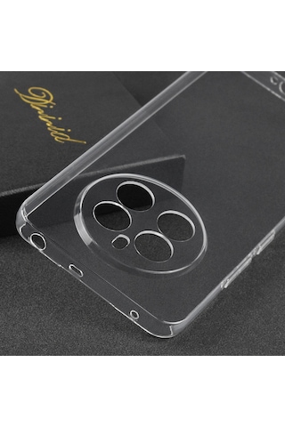 Noktaks - Realme Uyumlu Realme 12 4g - Kılıf Şeffaf Soft Slim Fitt Süper Silikon Kapak T35289 Şeffaf